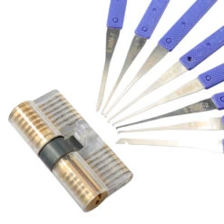 12PCS Locksmith Hand Tools Supplies Lock Pick Set Practice Handcrafted Tools For Lock Picking Practice -Home-Tools 3da4e336 8da9 4194 80c4 56b1bd70af00