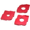 Drillpro 3 Pack Wood Panel Radius R5-R30 Quick-Jig Router Table Bits Jig Corner Template Woodworking Tool