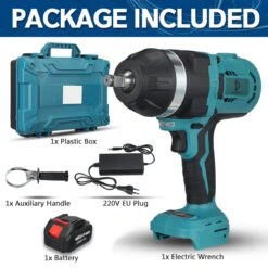 Doersupp 588VF 1/2 Inch 2180N.m Brushless High Torque Electric Wrench Power Tools -Home-Tools 3e1346c3 d8a9 4224 a36a f0deb26d37f7