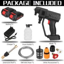 88VF High Pressure Cordless Washer Spray Washer Water Cleaner Wireless High Pressure Car Wash Water Gun 27 88VF High Pressure Cordless Washer Spray Washer Water Cleaner Wireless High Pressure Car Wash Water Gun -Home-Tools 3ec6a282 a48a 477e 9a66 b672f45a25fe