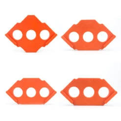 4pcs Orange Woodworking Straight Bevel Fast Locator For Trimming Machines Perfect Angle Positioning Mold -Home-Tools 3f776eb0 617e 498c 926d e19e1096186d