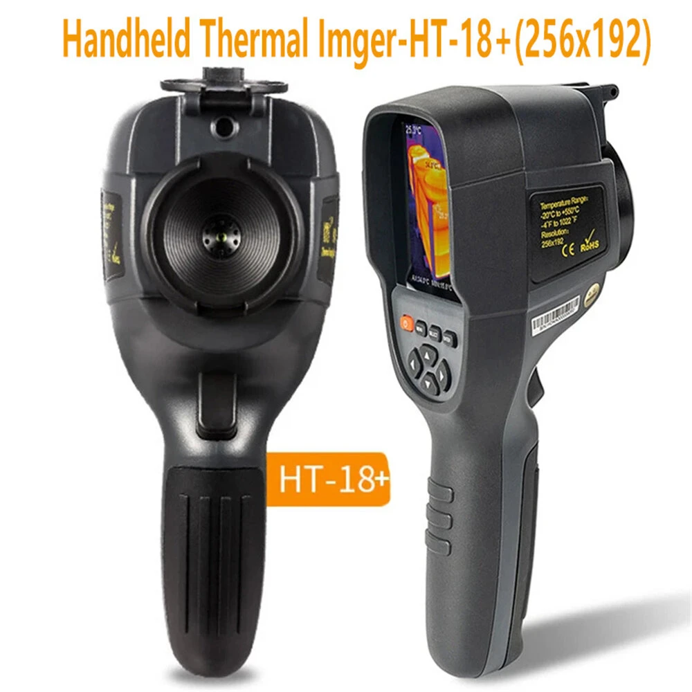 HTI HT-18+ Infrared Thermal Imager Camera 256x192 Imaging Camera For Construction Repair PCB Detection Temerature Meter 4 HTI HT-18+ Infrared Thermal Imager Camera 256x192 Imaging Camera For Construction Repair PCB Detection Temerature Meter - Image 2