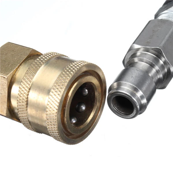 10M Tube 3/8 Quick Connect High Pressure Hose Black Washer Tube For Pressure Washer 9 10M Tube 3/8 Quick Connect High Pressure Hose Black Washer Tube For Pressure Washer - Image 7