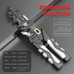 Multifunctional Wire Strippers Electrician Crimping Wire Stripping Pliers Hardware Tools Universal Wire Cutting Pliers -Home-Tools 410a0371 845a 4882 9f08 bde18c19cb59