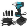 2 In1 18V 588N.m. Li-Ion Brushless Cordless Electric 1/2" Wrench 1/4" Screwdriver Drill