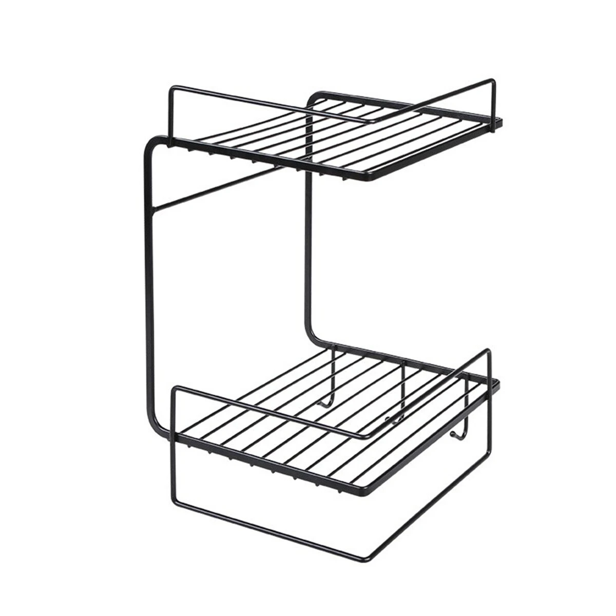 Bathroom Shelf Perforation-Free Wall-Mounted Kitchen Shelf Toilet Shelf Wall Corner Shelf Rack 12 Bathroom Shelf Perforation-Free Wall-Mounted Kitchen Shelf Toilet Shelf Wall Corner Shelf Rack - Image 10