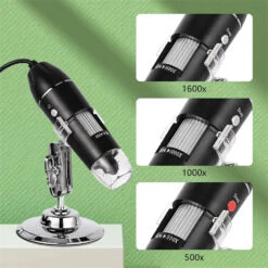 3 In 1 1600X Digital Microscope Camera Type-C USB Portable High Resolution LED Magnifier For Soldering And Cell Phone Repair Dual Power -Home-Tools 419687c4 fc11 4372 8aab 64c582b4494f
