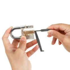 22PCS Stainless Steel Picks And Padlocks Set Complete With Picking Blade, Wrench And Other Accessories Suitable For Everyday Use And Professional Locksmiths. -Home-Tools 4202d1b3 e621 48e4 9a8c 35ff2d4c098b