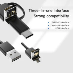 AN100 14mm Lens Camera Endoscope For Cars Micro USB Type-c Inspection Endoscope Camera For Android Smartphone PC IP67 -Home-Tools 4255b7d1 7aa3 4115 a963 74c27ff14833