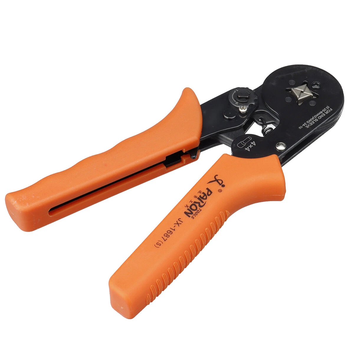 PARON JX-1687 6-4 Tube-type Terminal Crimping Plier Ratchet Labor-saving Crimping Pliers Sleeve-type Terminal Crimping Pliers Wire Ear Crimping Tool 5 PARON JX-1687 6-4 Tube-type Terminal Crimping Plier Ratchet Labor-saving Crimping Pliers Sleeve-type Terminal Crimping Pliers Wire Ear Crimping Tool - Image 3