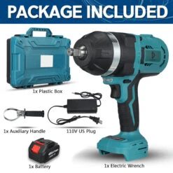 Doersupp 588VF 1/2 Inch 2180N.m Brushless High Torque Electric Wrench Power Tools -Home-Tools 456d32fc 10ff 41cb b1e7 f6d6c582a0f9