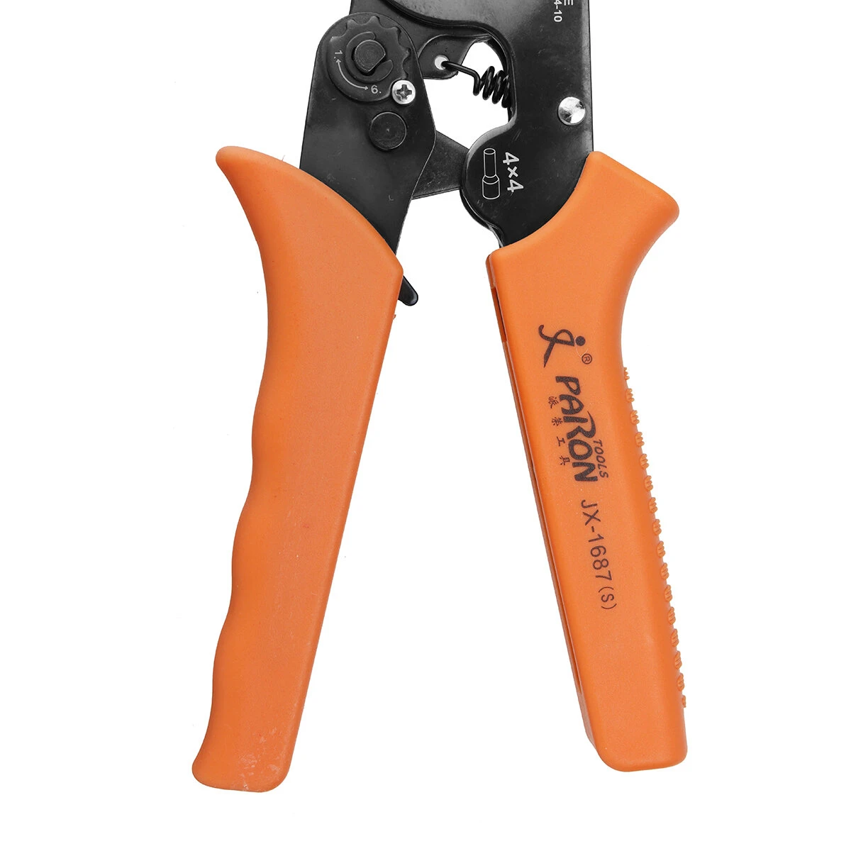PARON JX-1687 6-4 Tube-type Terminal Crimping Plier Ratchet Labor-saving Crimping Pliers Sleeve-type Terminal Crimping Pliers Wire Ear Crimping Tool 9 PARON JX-1687 6-4 Tube-type Terminal Crimping Plier Ratchet Labor-saving Crimping Pliers Sleeve-type Terminal Crimping Pliers Wire Ear Crimping Tool - Image 7