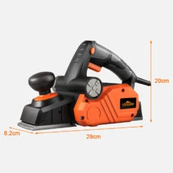 TOPSHAK TS-EP2 7.5-Amp Electric Hand Planer 14500Rpm 3-1/In Wood Planer For Woodworking Chamfer Home DIY Dual Side Dust Outlet -Home-Tools 45ce5ccb 8c80 4e82 afae 650ac4ded1f7