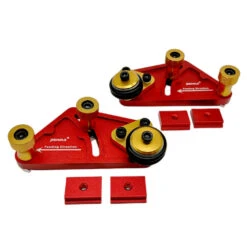 Upgraded Bearing Roller Feeder Aluminum Alloy Feather Loc Board Table Saw Feeding Safety Propelling Woodworking Auxiliary Tool -Home-Tools 460a88e3 dd29 4027 a7e7 3776c9857d3d