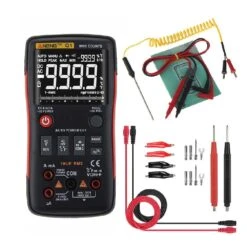 ANENG Q1 9999 Counts True RMS Digital Multimeter AC DC Voltage Current Resistance Capacitance Temperature Tester Auto/Manual Raging With Analog Bar Graph