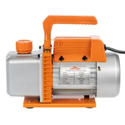 Topshak TS-VP1 1/4 HP Vacuum Pump 220V 2.5 CFM/ 110V 3.0 CFM Air Conditioner Refrigerant Air Tool With Direct Drive Motor Oil Viewing Windows Built-in Cooling Fan Shock Absorption Base Oil Drain Valve Vacuum Pump -Home-Tools 470e3166 a5bf 4776 a0f4 558a4d323eea