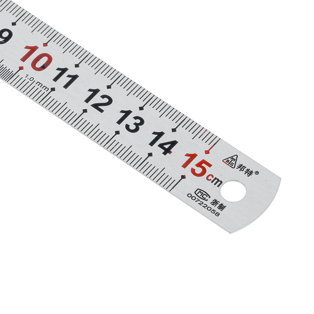 150-1200mm Thickened Stainless Steel Ruler With Metric And Inch Scales Woodworking Scriber Measuring Tool 7 150-1200mm Thickened Stainless Steel Ruler With Metric And Inch Scales Woodworking Scriber Measuring Tool - Image 5