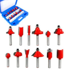 12/15pcs 1/4" Shank Router Bit Set Milling Cutter For Wood Trimming Slotting Engraving Carbide Woodworking DIY Tools 15 12/15pcs 1/4" Shank Router Bit Set Milling Cutter For Wood Trimming Slotting Engraving Carbide Woodworking DIY Tools -Home-Tools 509d3457 6efb 491f 8884 e6d81bc45072