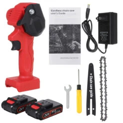 Doersupp 6 Inch 1200W Cordless Electric Chain Saw Wood Pruning Chainsaw Mini Cutter W/ 2Pcs Batteries Garden Tree Logging Trimming Saw Woodworking Tools Set 27 Doersupp 6 Inch 1200W Cordless Electric Chain Saw Wood Pruning Chainsaw Mini Cutter W/ 2Pcs Batteries Garden Tree Logging Trimming Saw Woodworking Tools Set -Home-Tools 50c6cf96 f8f6 4c14 b50c 39e95fdf8e0a