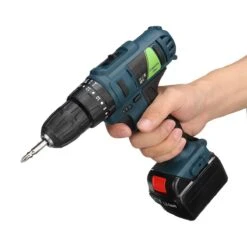 Adjustable 21V Rechargeable Cordless Power Impact Drill Electric Screwdriver With 2 Li-ion Battery -Home-Tools 51cdc22e be22 42d5 ab2e b36dab73197b
