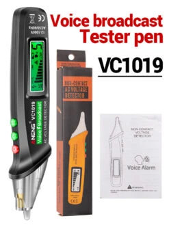 ANENG VC1019 Red Laser Test Pen Voice Broadcast Voltage Detector 12-1000V Volt Current Non-Contact Pen Electric Teste Meter Tool 17 ANENG VC1019 Red Laser Test Pen Voice Broadcast Voltage Detector 12-1000V Volt Current Non-Contact Pen Electric Teste Meter Tool -Home-Tools 52d279dc b8e3 4e91 b75f a6c511573d7f