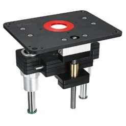 Wnew Woodworking Heavy Duty Router Lift With Aluminium Router Table Insert Plate Woodworking Tools