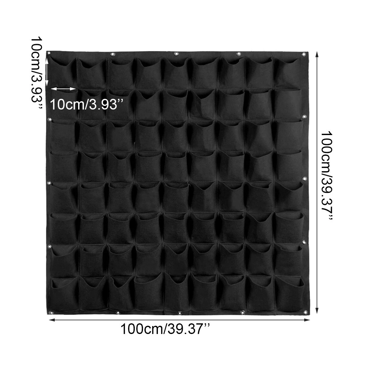 72 Pocket Vertical Greening Hanging Wall Garden Planting Bags Wall Planter New 9 72 Pocket Vertical Greening Hanging Wall Garden Planting Bags Wall Planter New - Image 7