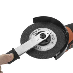 GOCHIFIX 8000RPM Cordless Brushless Angle Grinder 4Ah Li-Ion Battery Power Angle Grinders 3-Position Ergonomic Handle Dust-Proof Design With Grinding Cutting Wheel For Metal Wood -Home-Tools 5566ee47 4c06 4d3e 94e9 8c3e16f176f0