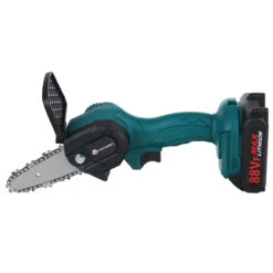 VIOLEWORKS 88VF Electric Chain Saws Cordless 4 Inch One Hand Saw Woodworking Cutting Power Tools W/ 1 Or 2pcs Battery For Makita 19 VIOLEWORKS 88VF Electric Chain Saws Cordless 4 Inch One Hand Saw Woodworking Cutting Power Tools W/ 1 Or 2pcs Battery For Makita -Home-Tools 556cfe22 60b2 478d 9d67 d99e123596d1