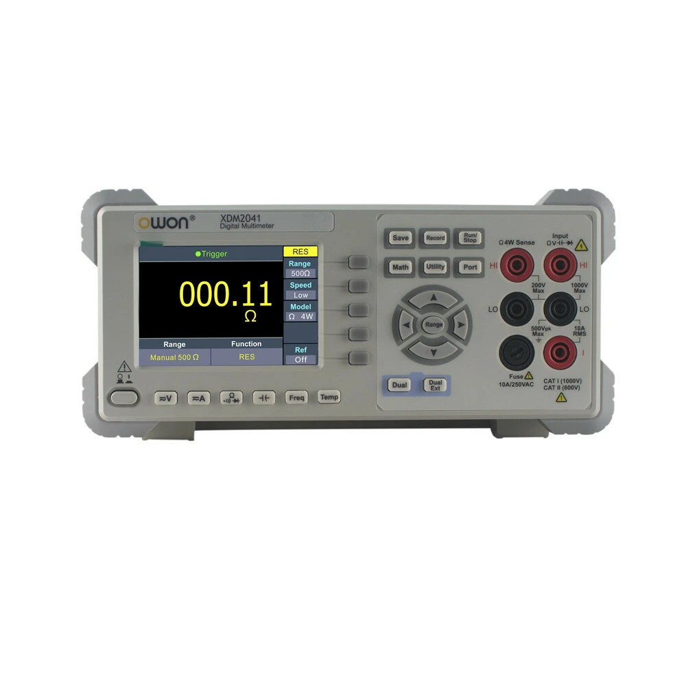 OWON XDM2041 55000 Counts Digital Multimeter 480x320 High Resolution True RMS AC Voltage/Current Measurement 6 OWON XDM2041 55000 Counts Digital Multimeter 480x320 High Resolution True RMS AC Voltage/Current Measurement - Image 4