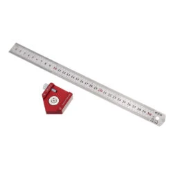 Drillpro CX300-2 Adjustable 45/90 Degree Metric And Inch Line Scribe Ruler Positioning Measuring Ruler 300mm Marking Ruler Woodworking Tool -Home-Tools 56f3536a 250f 40cd a1d7 66e821c25850