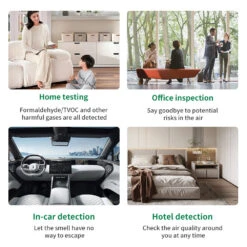 NOYAFA Air Qualität Monitor Tragbare TVOC/Formaldehyd Detektor LCD Display Hause Luft Qualität Detektor Erkennen Indoor Verschmutzung -Home-Tools 5b4fc5e4 f292 44d7 a744 23472ee55855