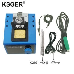 KSGER C210B 220V Constant Temperature 150-480℃ Hibernation Adaptation Solder Stations With Soldering Iron Tip I+K+IS -Home-Tools 5d1aa67f 54fd 4c90 b55e d9a1d303c652