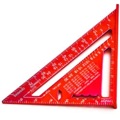 Triangle Ruler 7Inch Measurement Tool Cast Aluminium Carpenter Set Square Angle Woodworking Tools Try Square Triangular Metric/Inch -Home-Tools 5d9898a2 043b 4e7a 871f 6589d6f27935