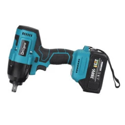 Drillpro 800nm Max. High Torque Cordless Electric Wrench With 1 Or 2 Battery Brushless Wrench Tool Car Repair -Home-Tools 5ed8a92c b019 40ca ae72 9510835a4d0c