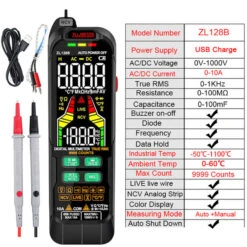 Digital Multimeter Meter Alternating Current Direct Current Voltage Multimetro True RMS Capacitance Temp Detector Multitester -Home-Tools 5f54ddd9 8c07 4a15 a3bb 1858bc88d6c1