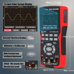 BSIDE ZT702S Digital Multimeter Auto True RMS Tranistor Probe Multimetro Meter 48M/S 10MHZ PC Waveform Data Storage Oscilloscope -Home-Tools 60f3e451 fd91 4e79 b45b 687a160255c7