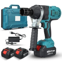 Doersupp 588VF Brushless High Torque Electric Wrench 19mm(3/4) Rechargeable Woodworking Maintenance Tool W/1pc/2pcs Battery EU/US Plug -Home-Tools 610bf029 f95d 4af0 b1fd 0e92cf22d92c