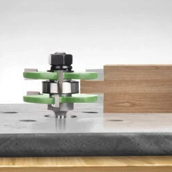 Drillpro 2pcs 1/2 Or 1/4 Inch Shank Tongue And Grooving Router Bit Set 3-Tooth T-Shape Adjustable Milling Cutter -Home-Tools 6173a815 5d62 462a ba17 dc173919ceaf