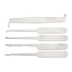 42PCS Orange Picks And Padlocks Set Equipped With An Automatic Unlocking Gun, Aircraft Clips, Transparent Padlocks And Rubber Sleeves, -Home-Tools 622c07e1 15fa 42a0 ba16 0510c9e95c6e