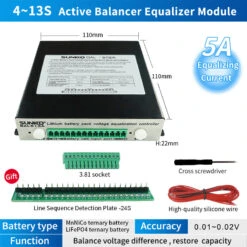 SUNKKO 5A With Shell Current Ternary Iron Lithium Battery 4-24 Series Active Balance Plate Pressure Difference Balance Capacity Repair Protection Restorer -Home-Tools 62a428a6 fbc8 4b28 a6a1 76462d291d60