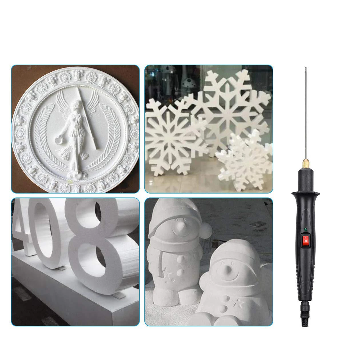 7PCS 110-260V 3 In 1 Foam Cutter Electric Cutting Machine Pen Tools Kit 5 7PCS 110-260V 3 In 1 Foam Cutter Electric Cutting Machine Pen Tools Kit - Image 3