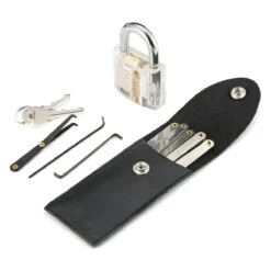 15Pcs Lock Picks Set Key Extractor Tool Unlocking Practice With Transparent Practice Padlock 22 15Pcs Lock Picks Set Key Extractor Tool Unlocking Practice With Transparent Practice Padlock -Home-Tools 649a0d76 a759 4503 864d da29cd69396a