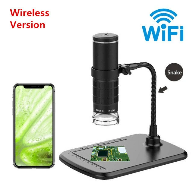 50X-1000X Wireless Digital Microscope Handheld USB HD Inspection Camera With Flexible Stand For Phone PC 10 50X-1000X Wireless Digital Microscope Handheld USB HD Inspection Camera With Flexible Stand For Phone PC - Image 8