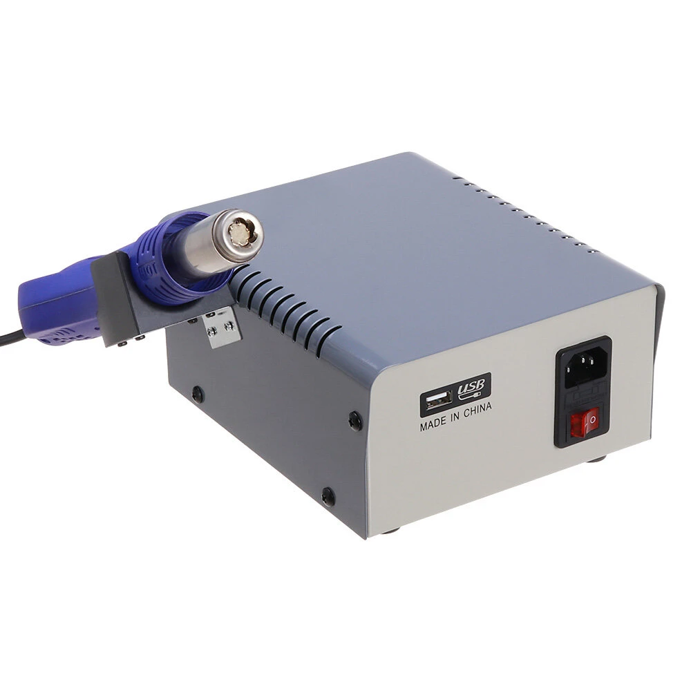 Topshak TS-CD4 680W 2 In 1 Rework Hot Air LCD Digital Display Soldering Station Independent Switch 3 Preset Memory Buttons PID Temperature Control Auto Standby & Working USB Charging Port Soldering Station 6 Topshak TS-CD4 680W 2 In 1 Rework Hot Air LCD Digital Display Soldering Station Independent Switch 3 Preset Memory Buttons PID Temperature Control Auto Standby & Working USB Charging Port Soldering Station - Image 4