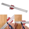 Drillpro CX300-2 Adjustable 45/90 Degree Metric And Inch Line Scribe Ruler Positioning Measuring Ruler 300mm Marking Ruler Woodworking Tool -Home-Tools 6a979d49 df39 4cf4 80bc de29a4afa9a5