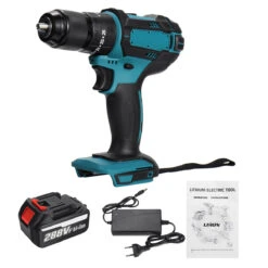 Wolike 13mm 800W Cordless Electirc Impact Drill Driver 25+3 Torque Electric Drill Screwdriver -Home-Tools 6cd7cb25 bd67 4a3a 93df 0b95172a31b8