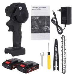 Doersupp 6 Inch 1200W Cordless Electric Chain Saw Wood Pruning Chainsaw Mini Cutter W/ 2Pcs Batteries Garden Tree Logging Trimming Saw Woodworking Tools Set 30 Doersupp 6 Inch 1200W Cordless Electric Chain Saw Wood Pruning Chainsaw Mini Cutter W/ 2Pcs Batteries Garden Tree Logging Trimming Saw Woodworking Tools Set -Home-Tools 6ed61dd0 5859 41ef 9423 2c0561df8dc5