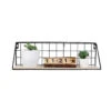 Fashion Wooden Iron Storage Holder Home Storage Shelf Wall Hanging Storage Box -Home-Tools 7066af5b dc49 4e8c 8d96 652049fff5d5