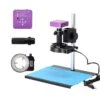 HAYEAR 51MP Industrial Digital Video Microscope Camera + 130X C-Mount Lens 56 LED Ring Light + Stand For PCB Repair -Home-Tools 726c134c 05bd 41c8 adb4 5d173ca02573